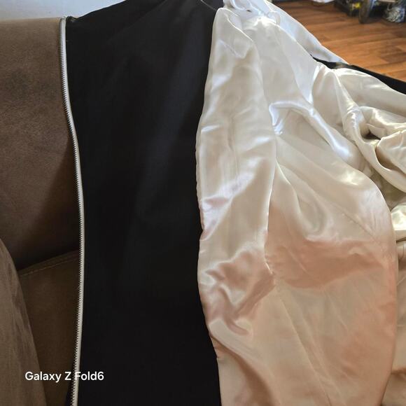 New York & Company Cream and black trench coat size xl - Picture 8 of 8